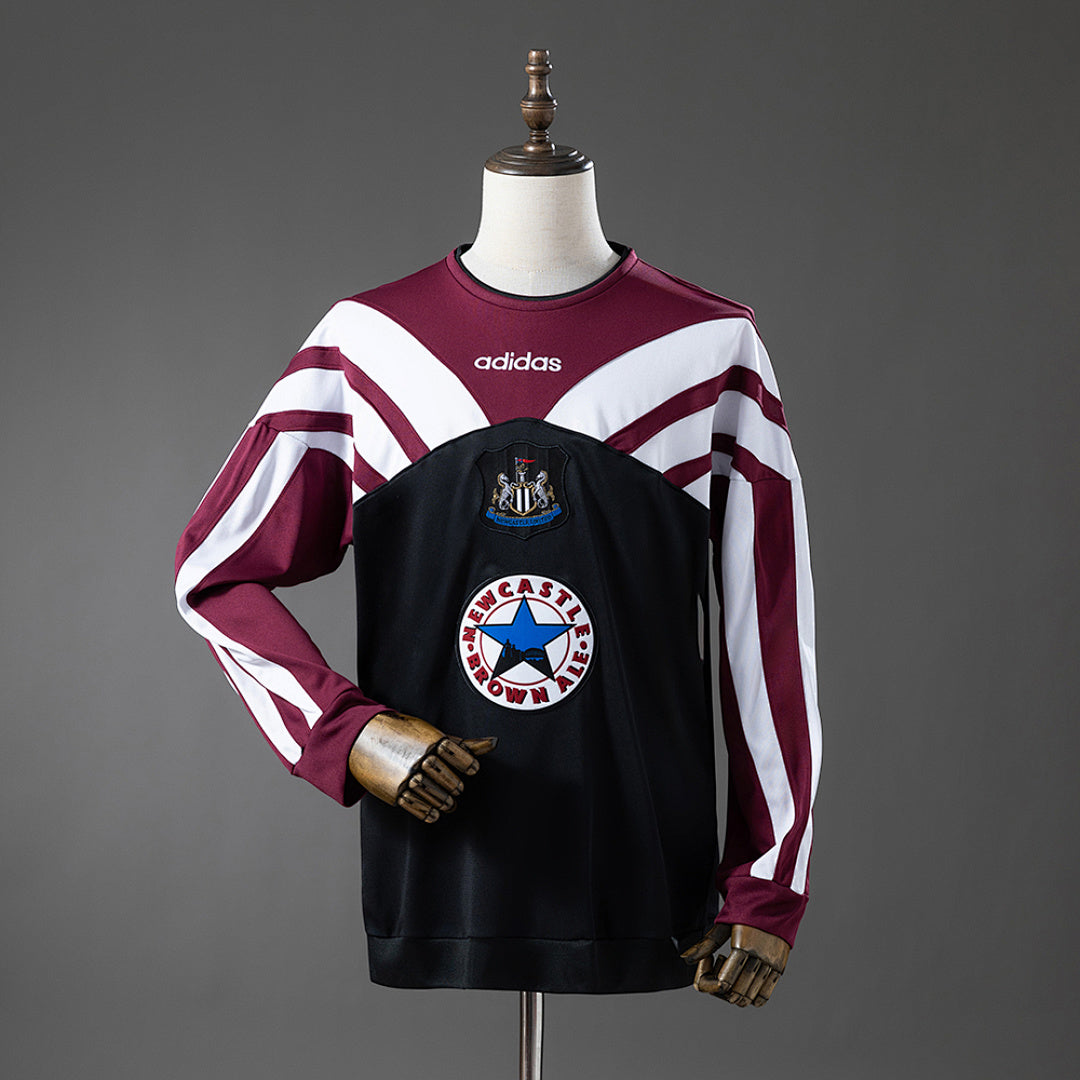 Camiseta de Entrenamiento Newcastle United Manga Larga 95/96 - frente