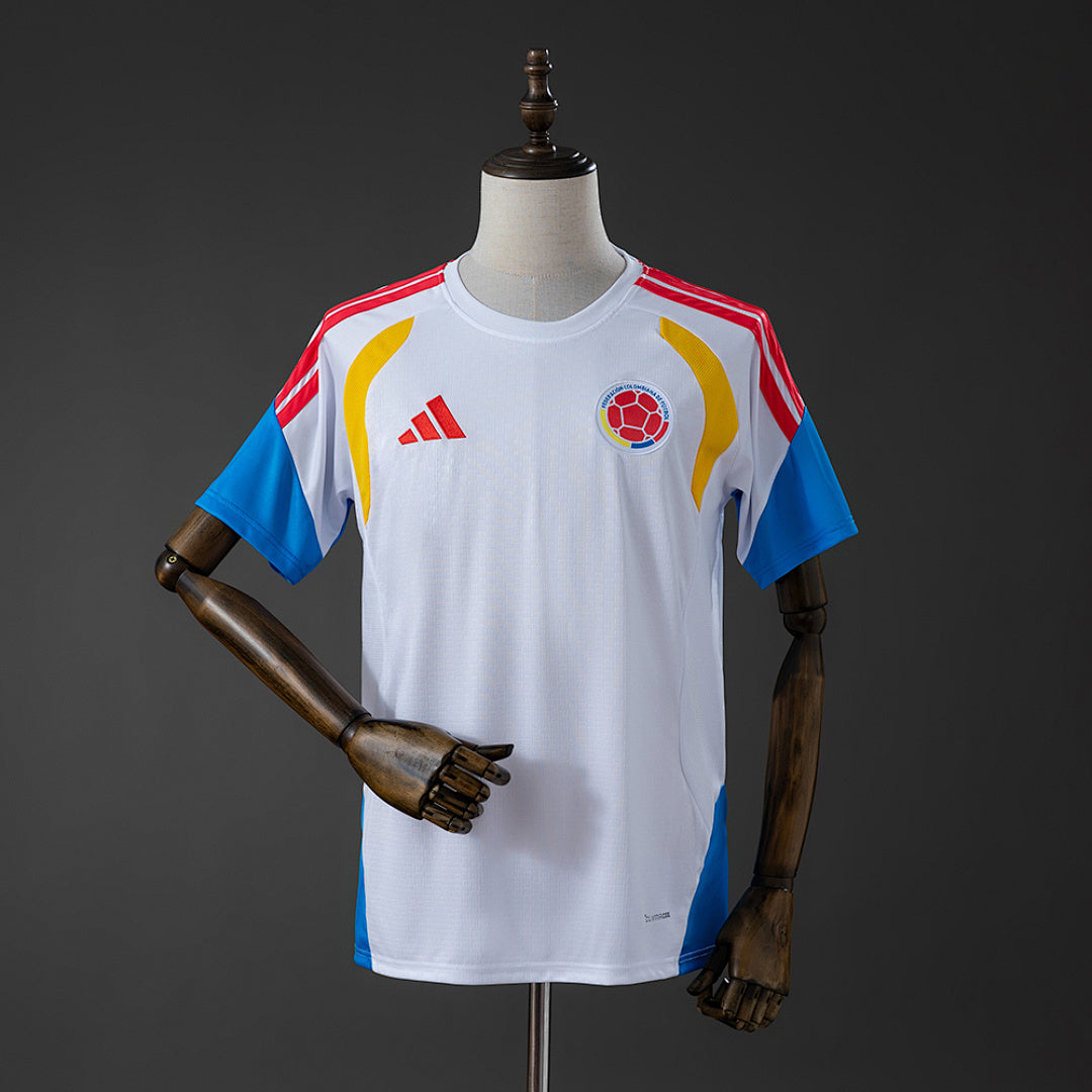 Camiseta de Entrenamiento Colombia Blanca 2026 - frente