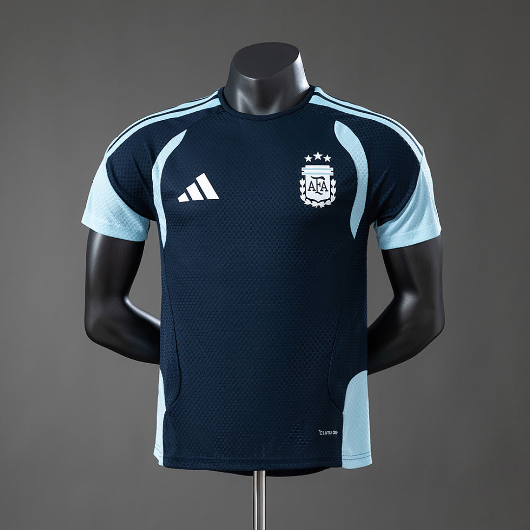 Camiseta de Entrenamiento Argentina Azul Rey 2026 - frente