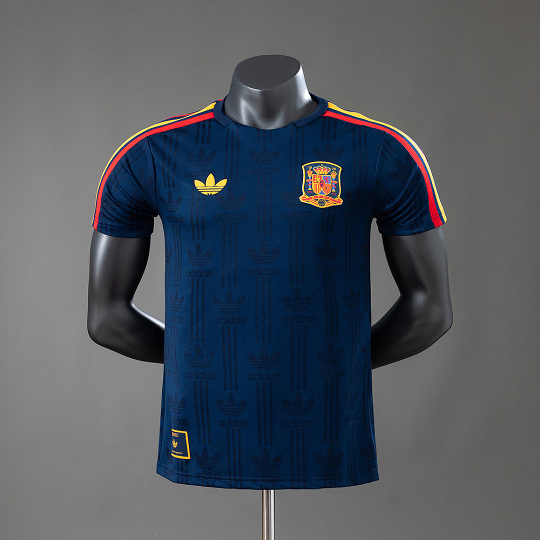 Camiseta de Entrenamiento España Azul Rey 2026 II - frente