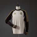 Camiseta de Entrenamiento Flamengo Beige Manga Larga 2026/27 - frente