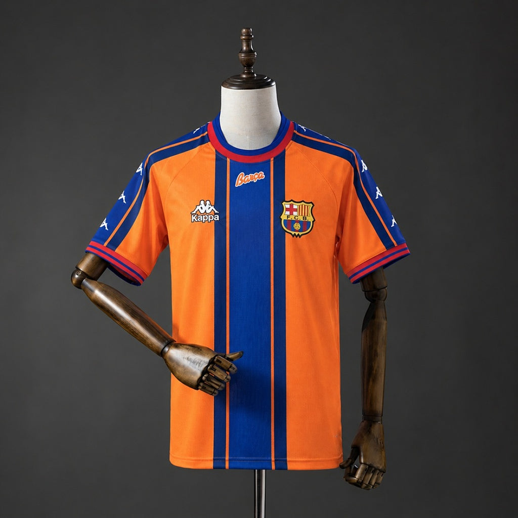 Camiseta Retro FC Barcelona Visita 1997 - frente