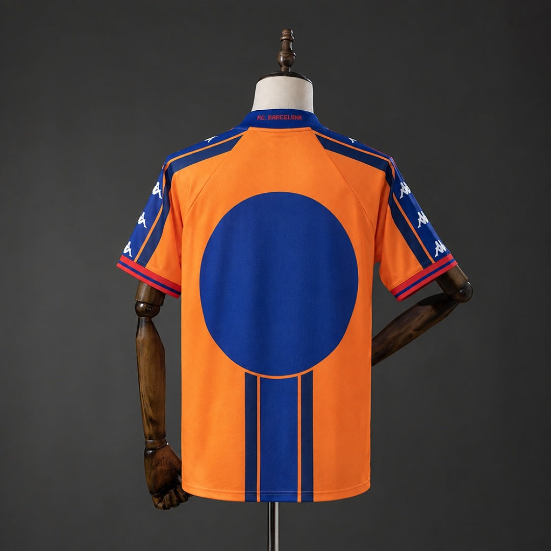 Camiseta Retro FC Barcelona Visita 1997 - espalda