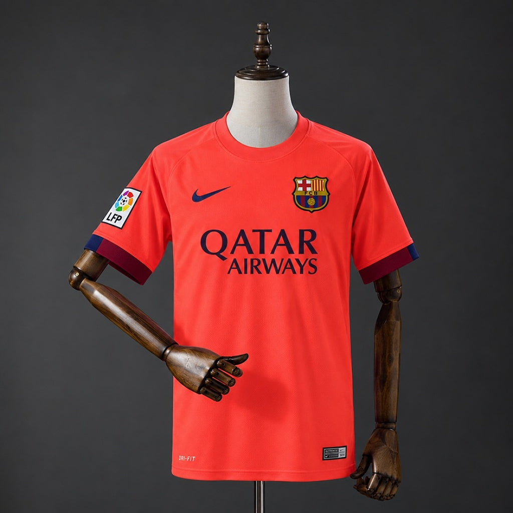 Camiseta Retro FC Barcelona Visita 14/15 - frente