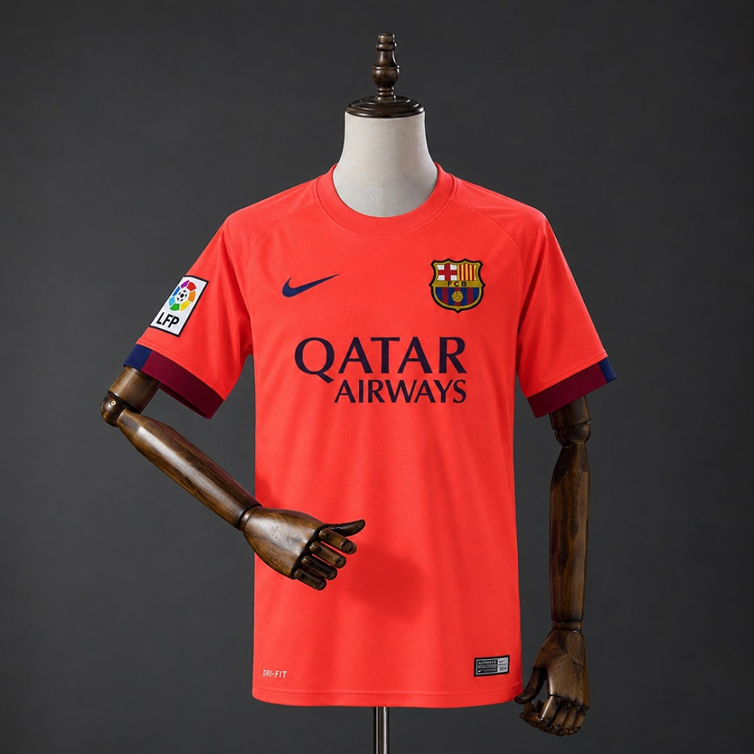 Camiseta Retro FC Barcelona Visita 14/15 - frente