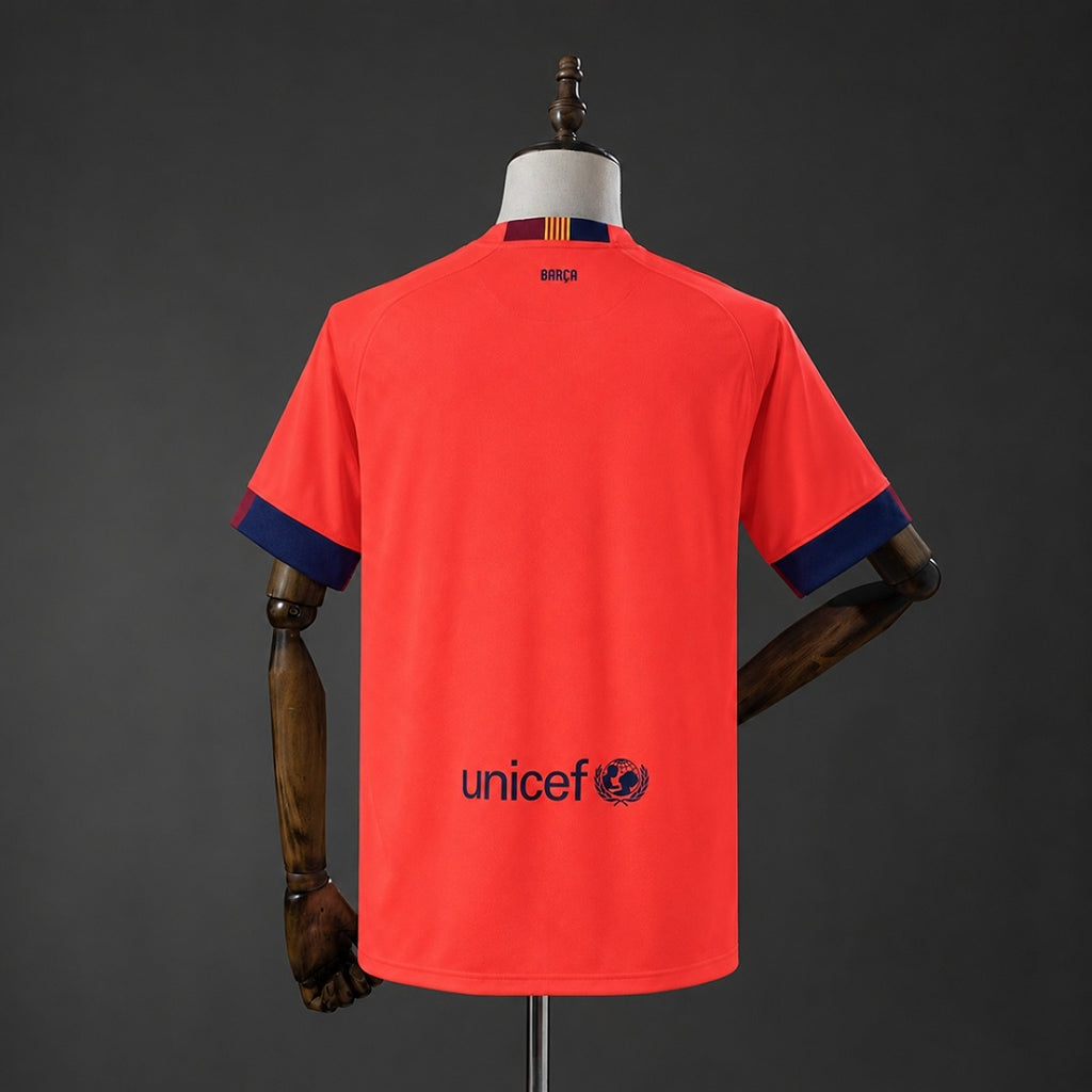 Camiseta Retro FC Barcelona Visita 14/15 - espalda