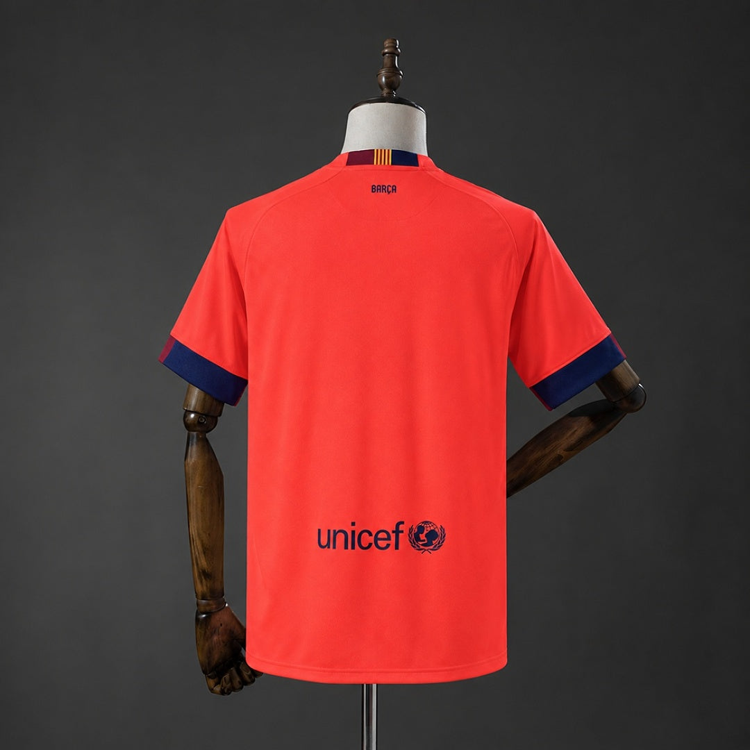 Camiseta Retro FC Barcelona Visita 14/15 - espalda
