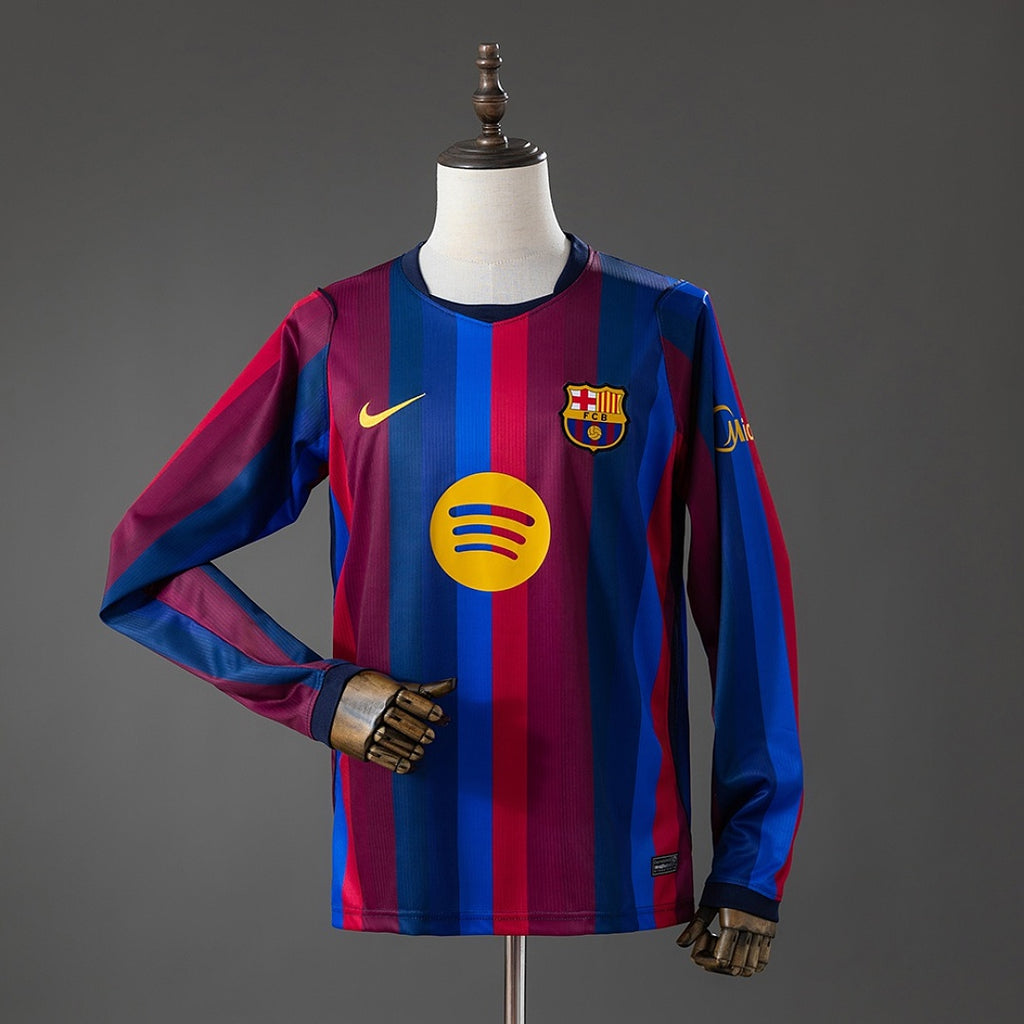 Camiseta FC Barcelona Local Manga Larga 2026/27 - frente