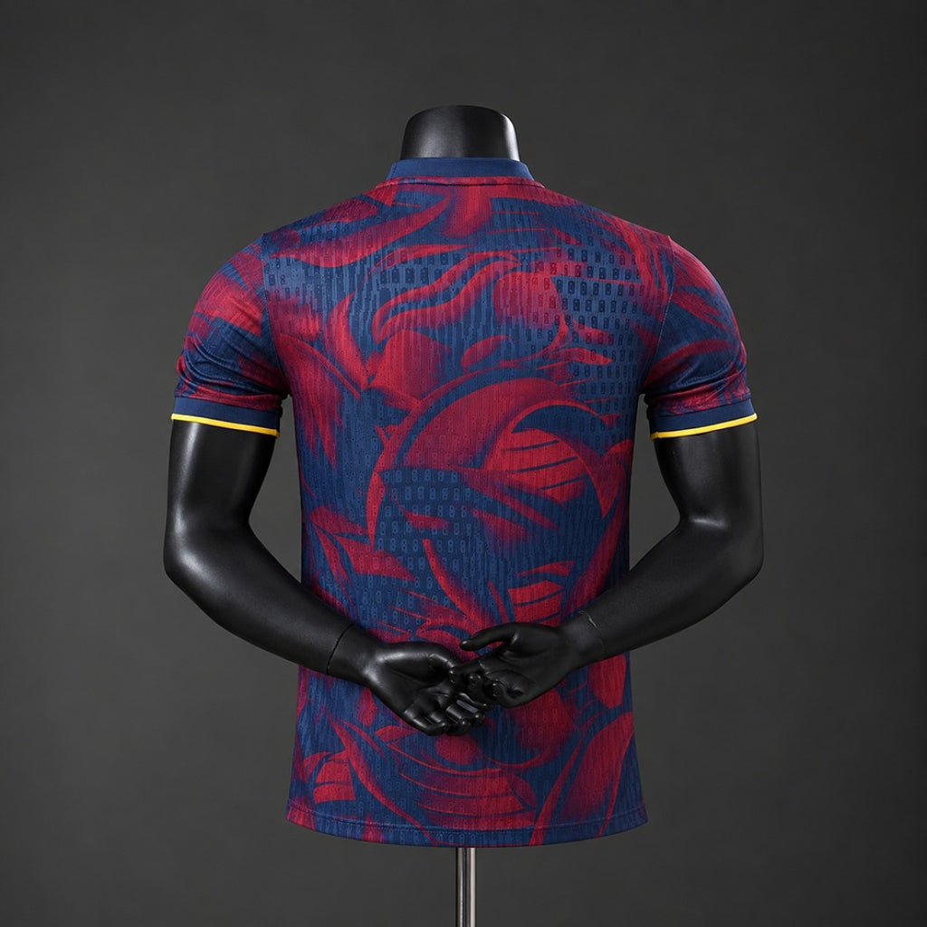 Camiseta FC Barcelona Azul y Roja Edición Especial 2026/27 Versión Jugador - espalda