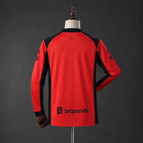 Camiseta AC Milan Cuarta Manga Larga 2026/27 - espalda