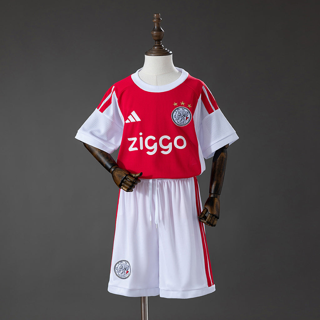 Conjunto Niños Ajax Local 2026/27 - frente