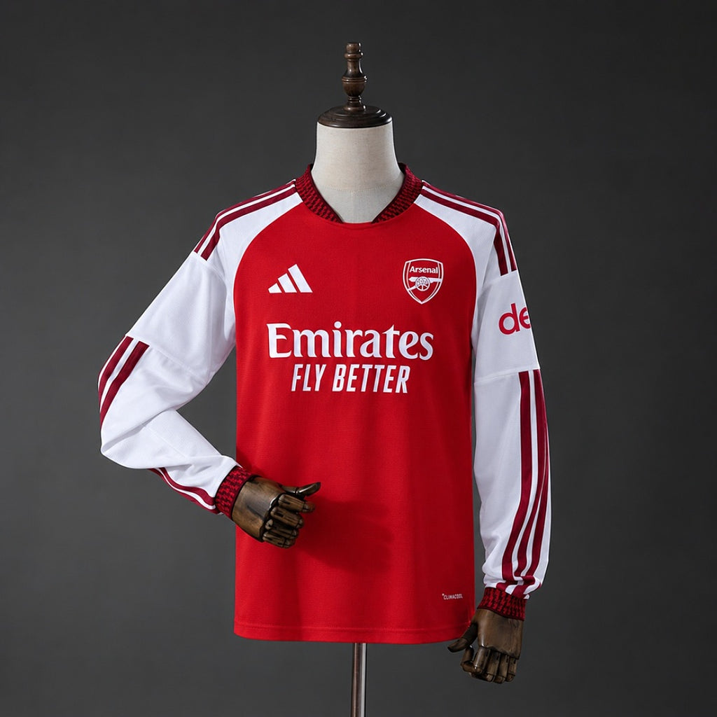 Camiseta Arsenal Local Manga Larga 2026/27 - frente