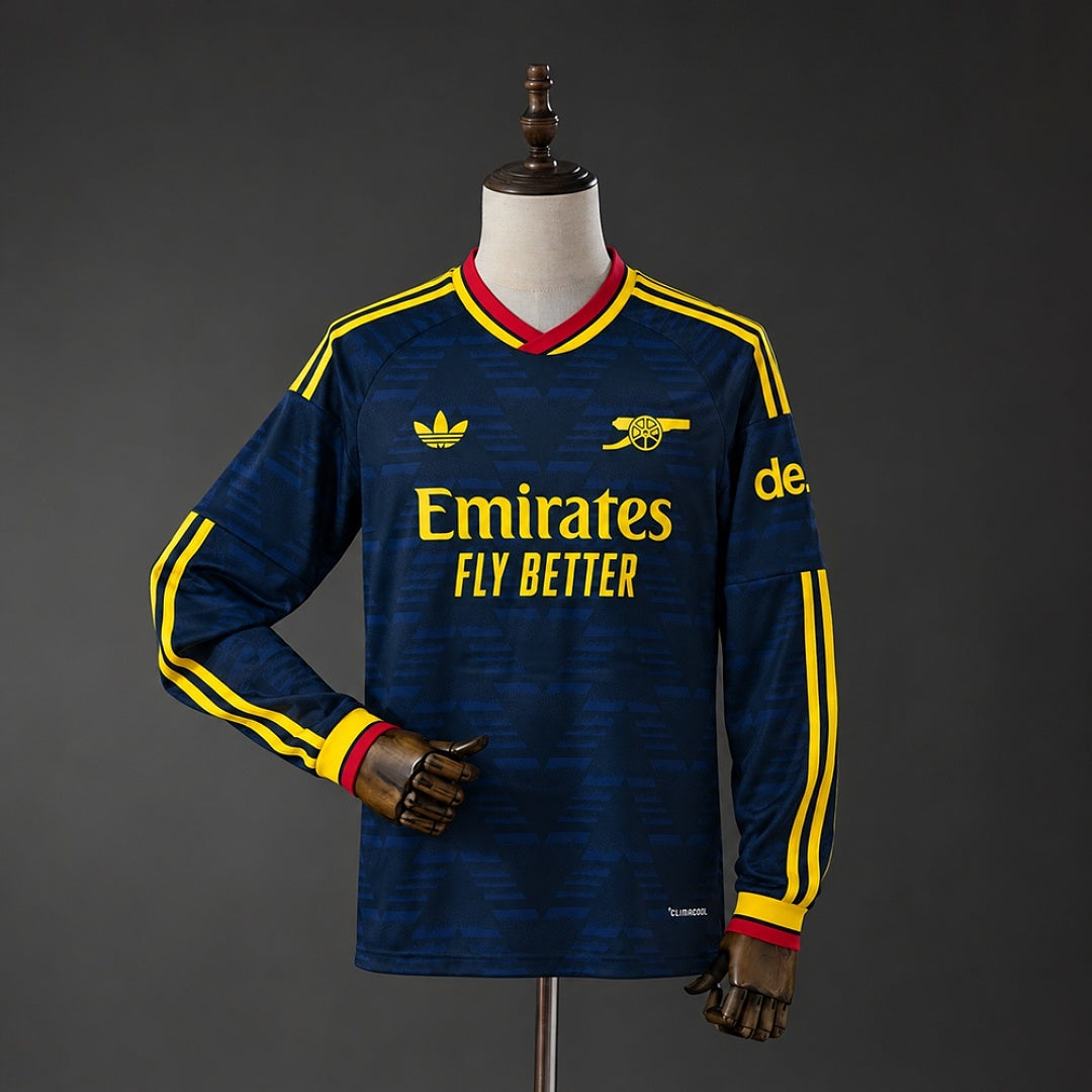 Camiseta Arsenal Visita Manga Larga 2026/27 - frente
