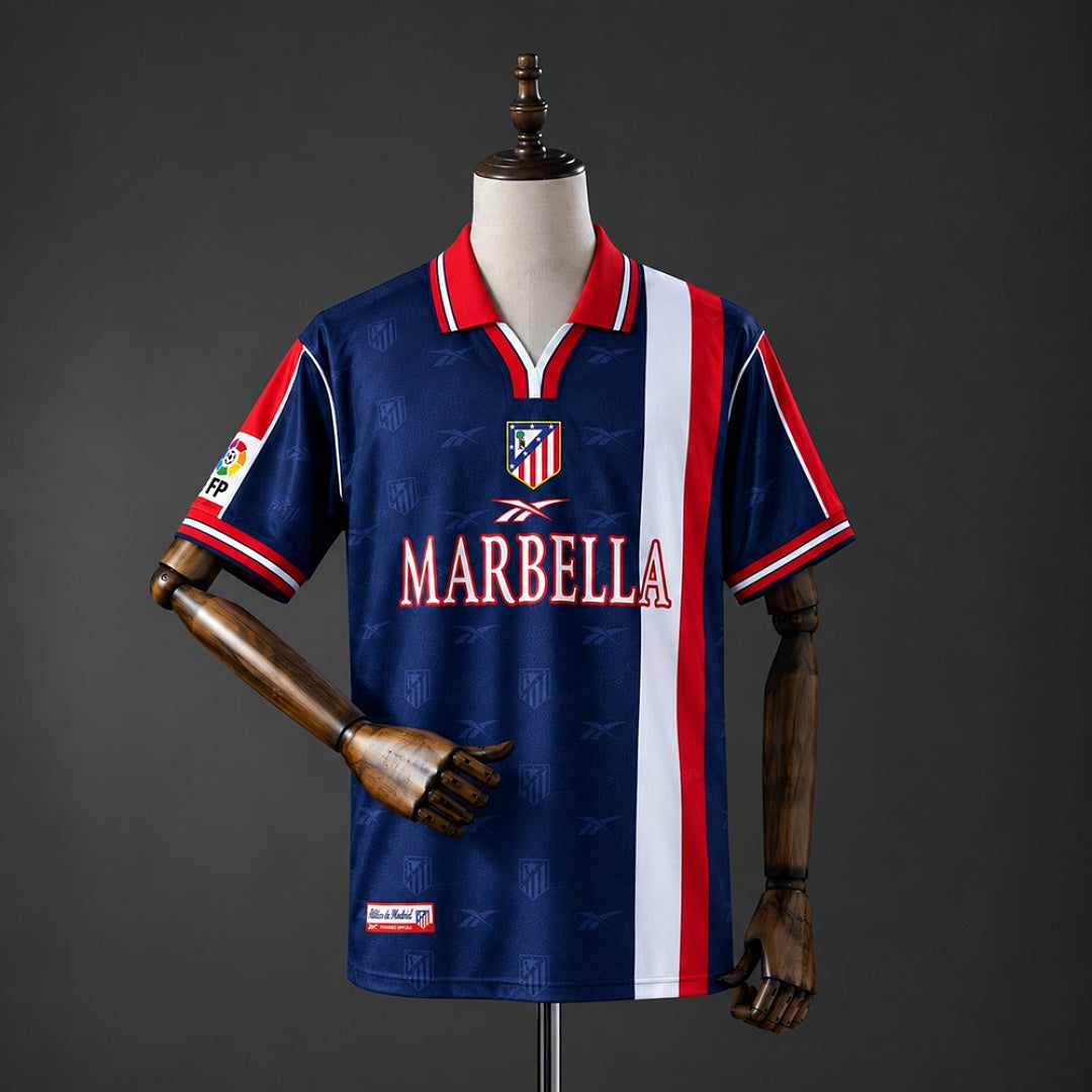 Camiseta Retro Atlético de Madrid Visita 98/99 - frente