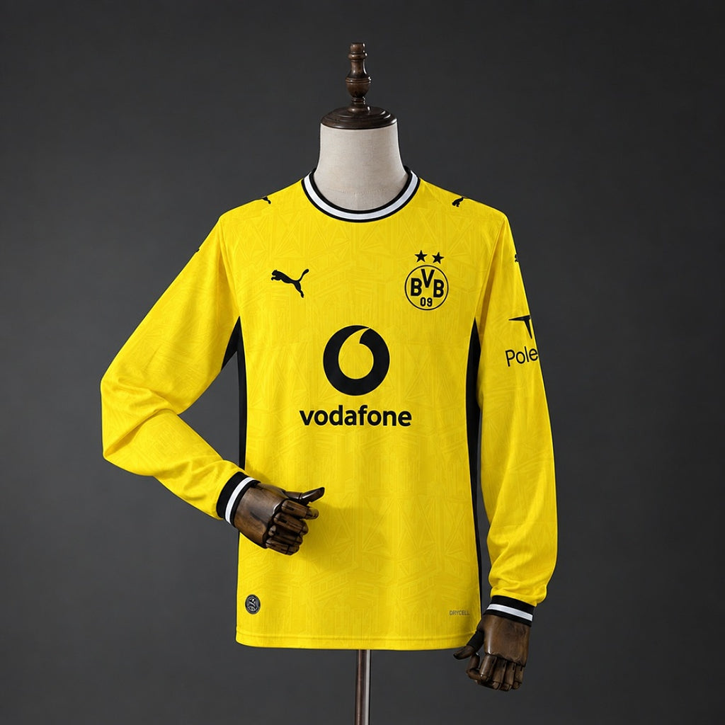 Camiseta Borussia Dortmund Local Manga Larga 2026/27 - frente