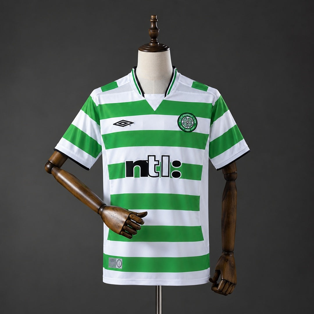 Camiseta Retro Celtic Local 01/03 - frente
