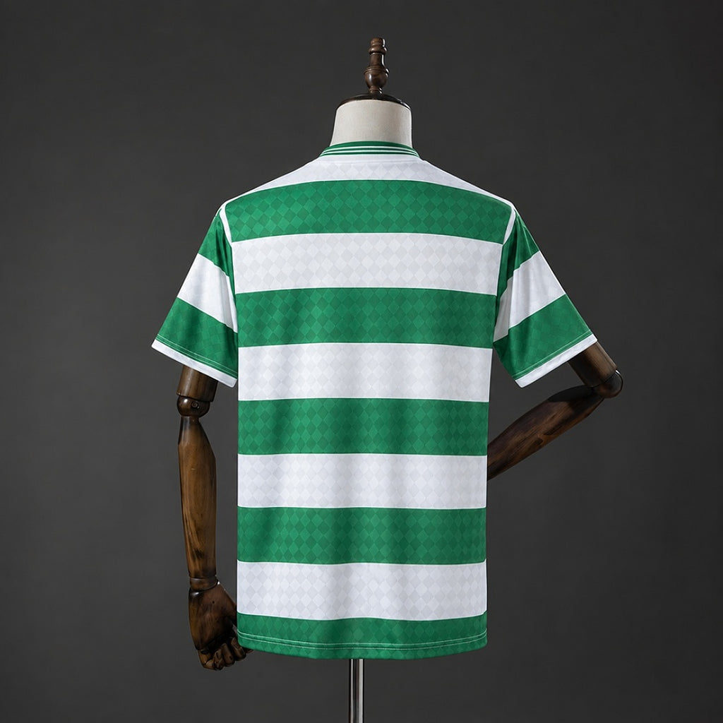 Camiseta Retro Celtic Local 87/88 - espalda