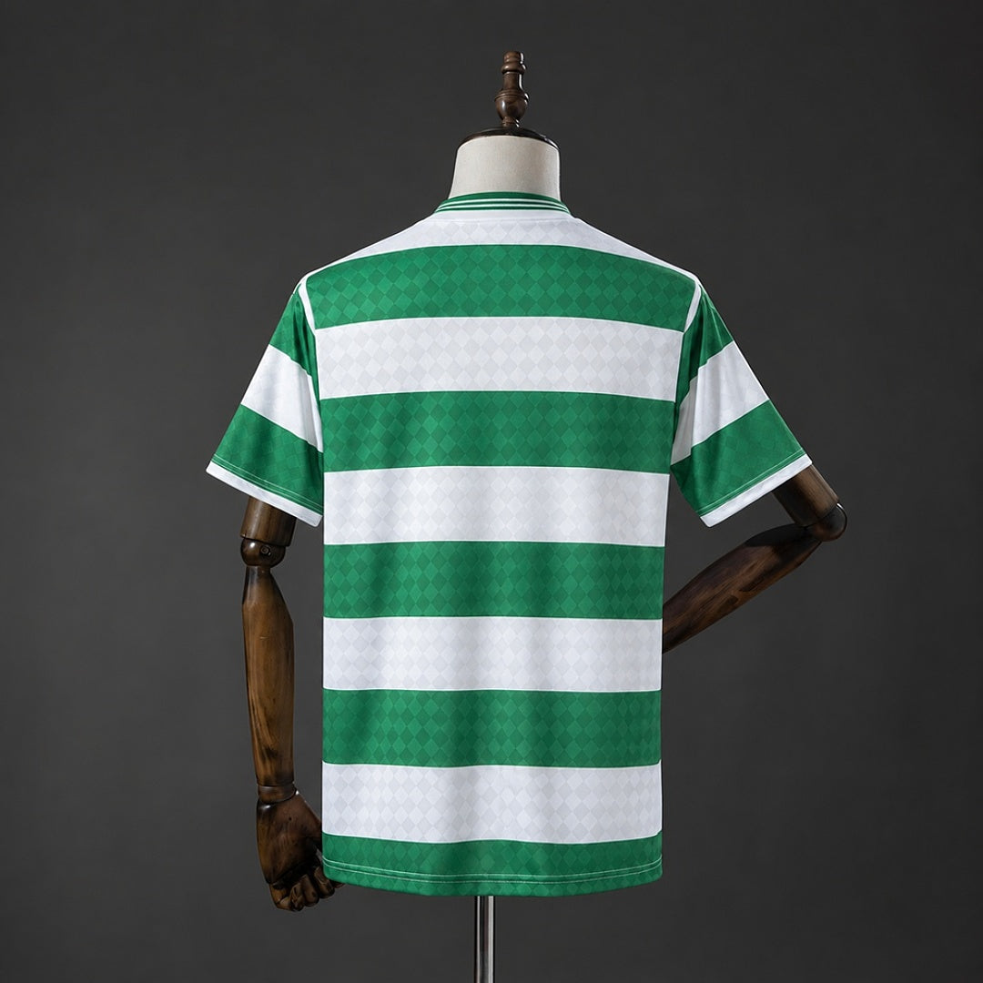 Camiseta Retro Celtic Local 87/88 - espalda