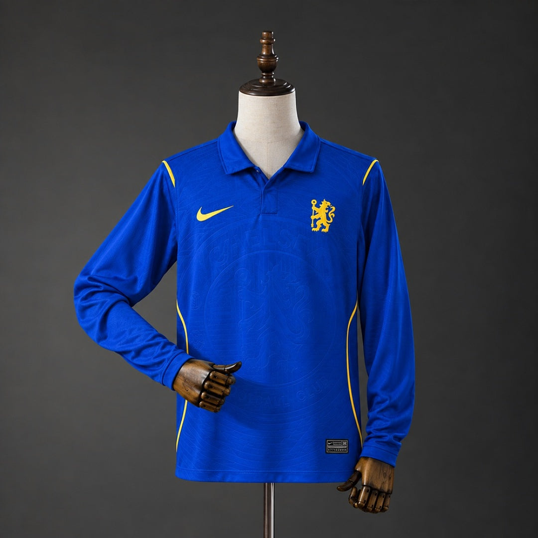 Camiseta Chelsea Local Manga Larga 2026/27 - frente