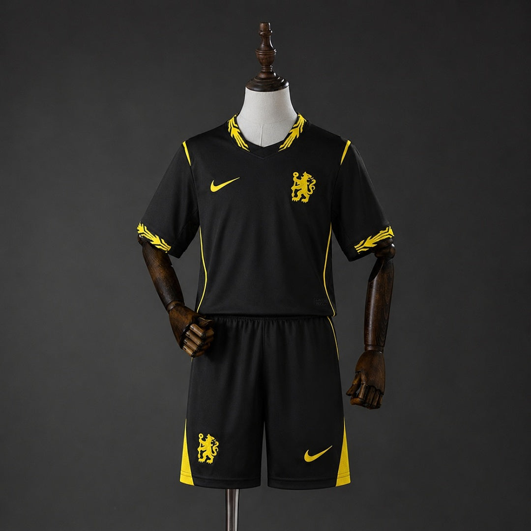 Conjunto Niños Chelsea Visita 2026/27 - frente
