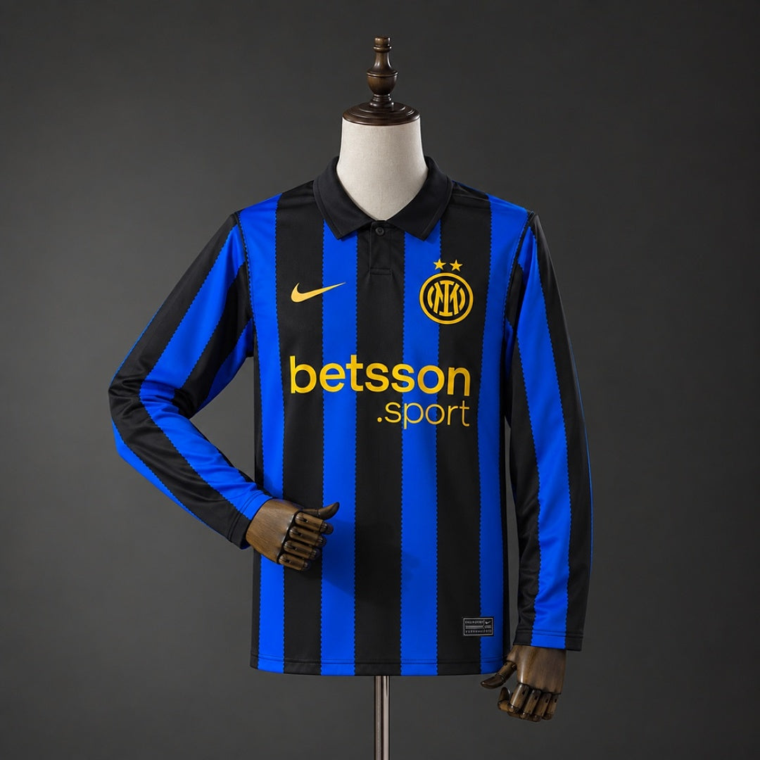 Camiseta Inter de Milán Local Manga Larga 2026/27 - frente