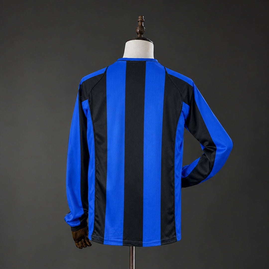 Camiseta Retro Inter de Milán Local Manga Larga 04/05 - espalda