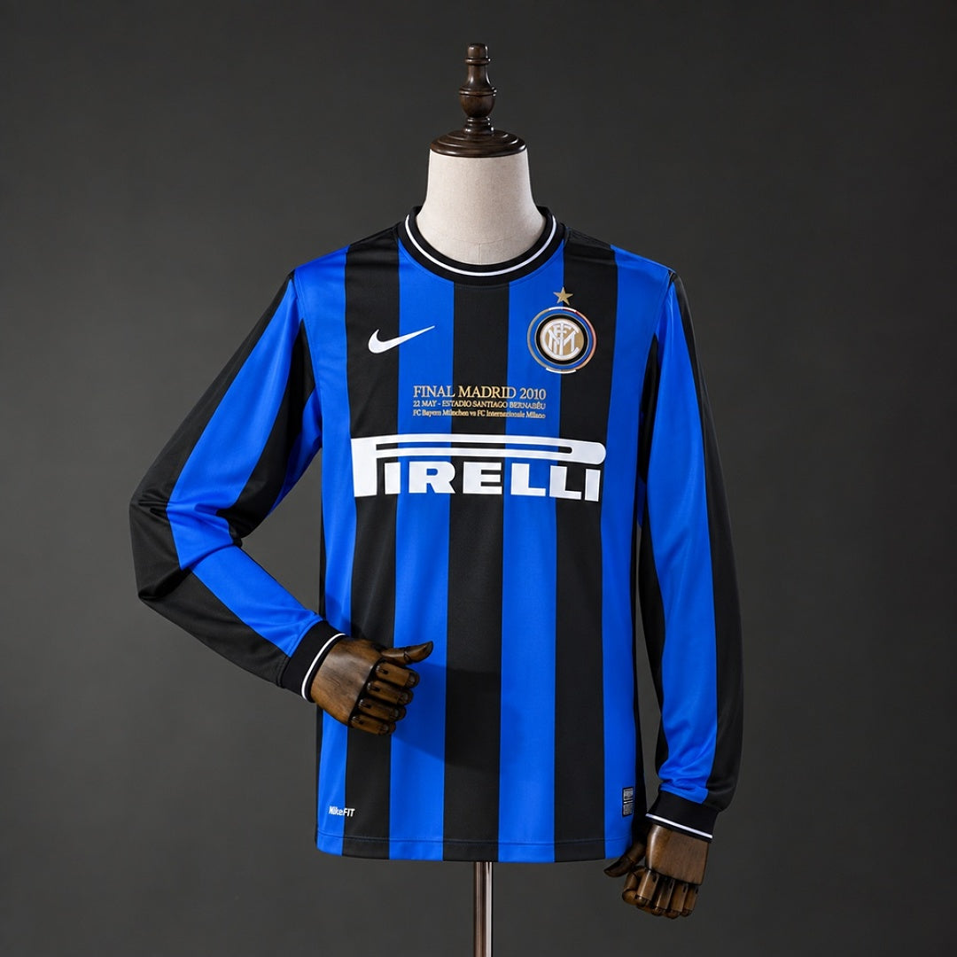 Camiseta Retro Inter de Milán Local Manga Larga 2010 - frente