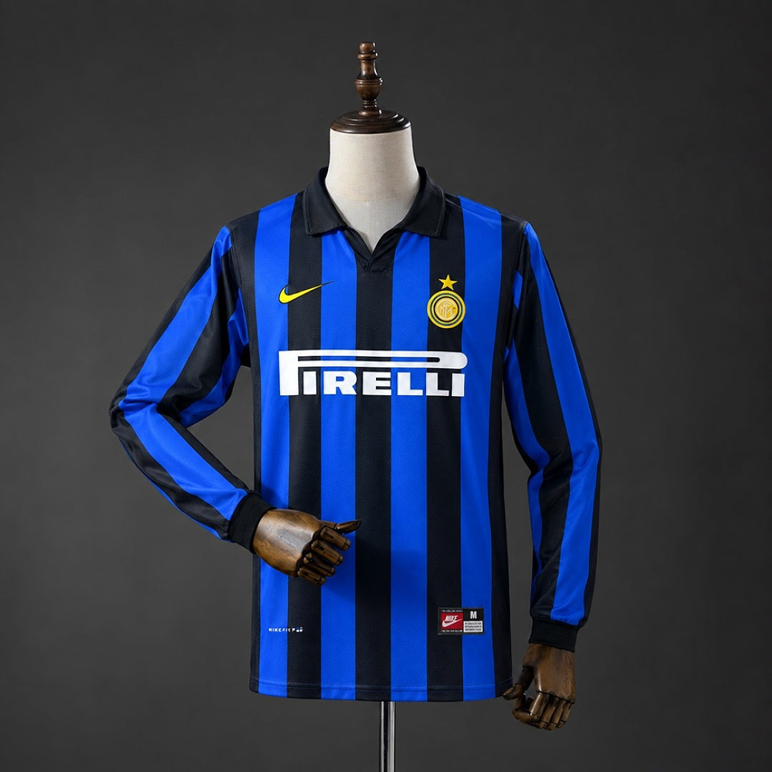 Camiseta Retro Inter de Milán Local Manga Larga 98/99 - frente
