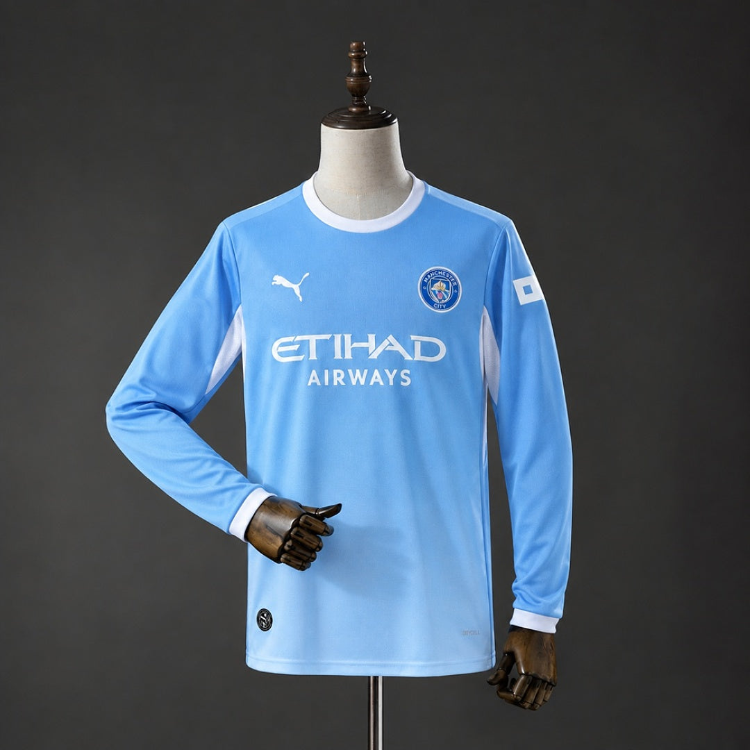 Camiseta Manchester City Local Manga Larga 2026/27 - frente