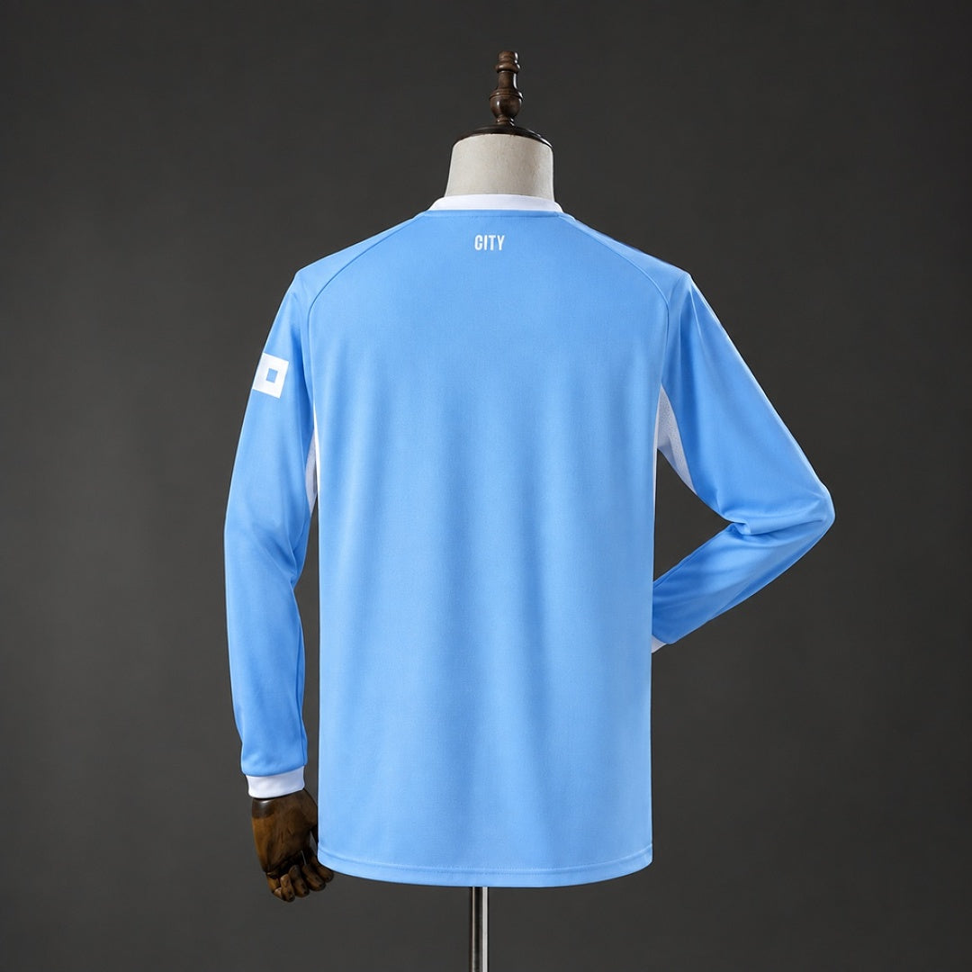 Camiseta Manchester City Local Manga Larga 2026/27 - espalda