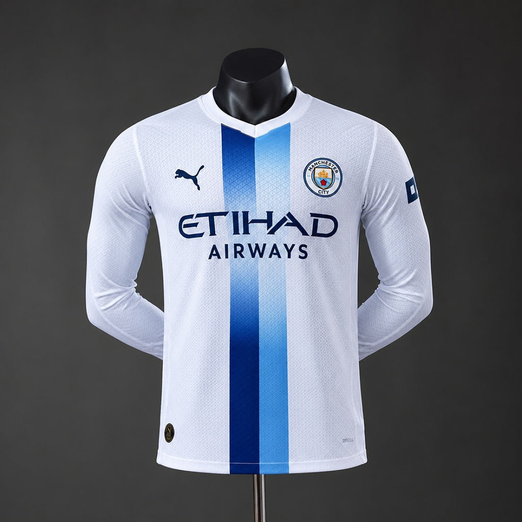 Camiseta Manchester City Tercera Manga Larga 2026/27 Versión Jugador - frente