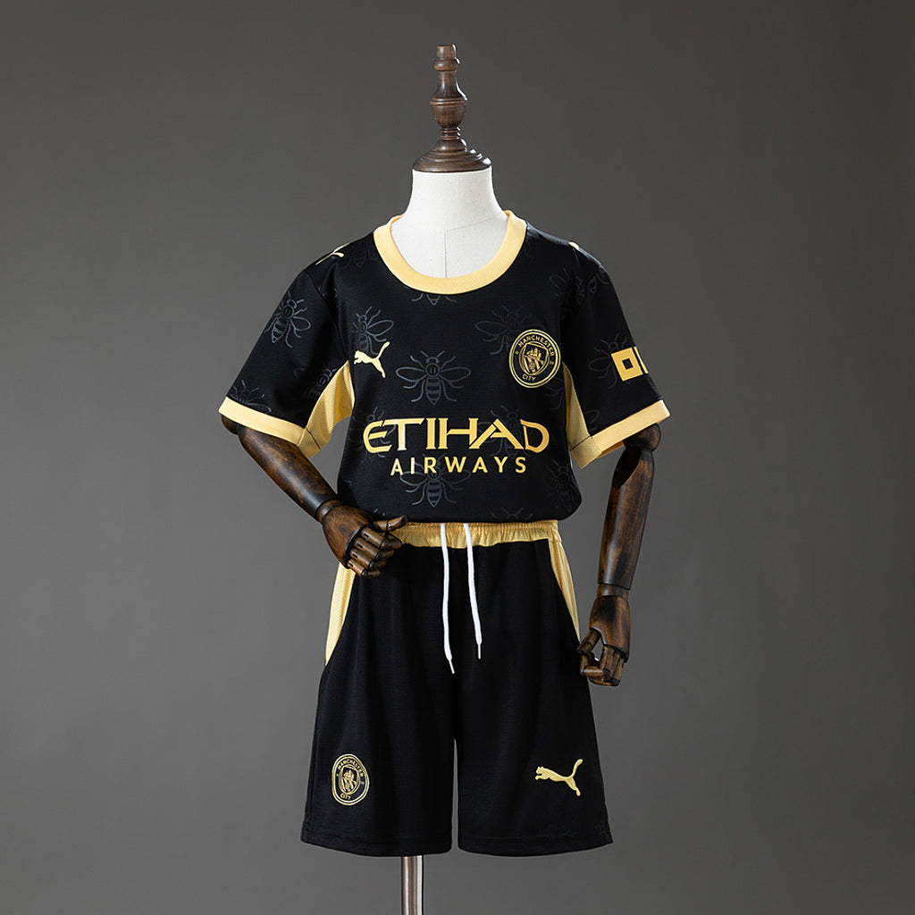 Conjunto Niños Manchester City Visita 2026/27 - frente