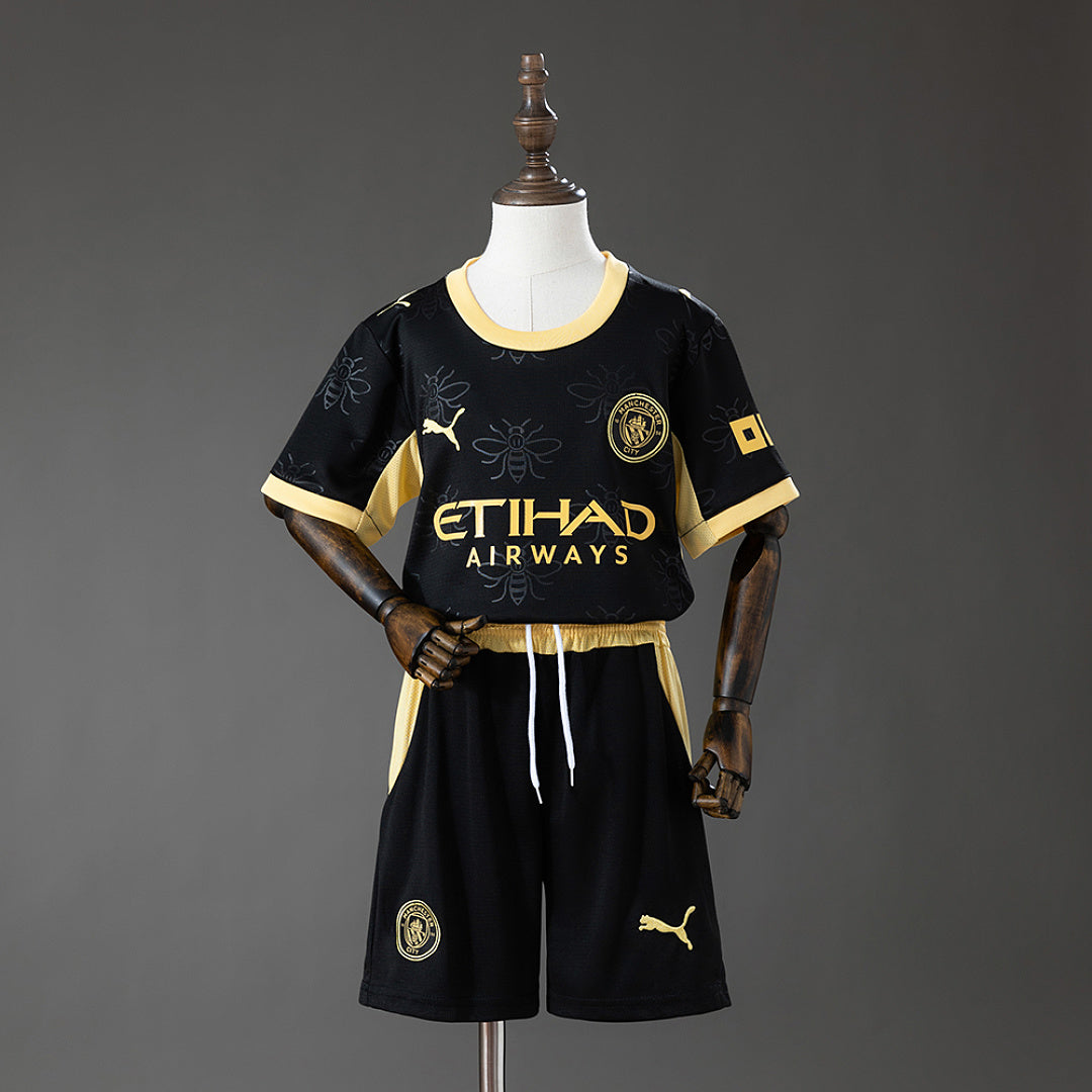 Conjunto Niños Manchester City Visita 2026/27 - frente