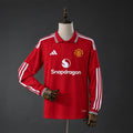 Camiseta Manchester United Local Manga Larga 2026/27 - frente