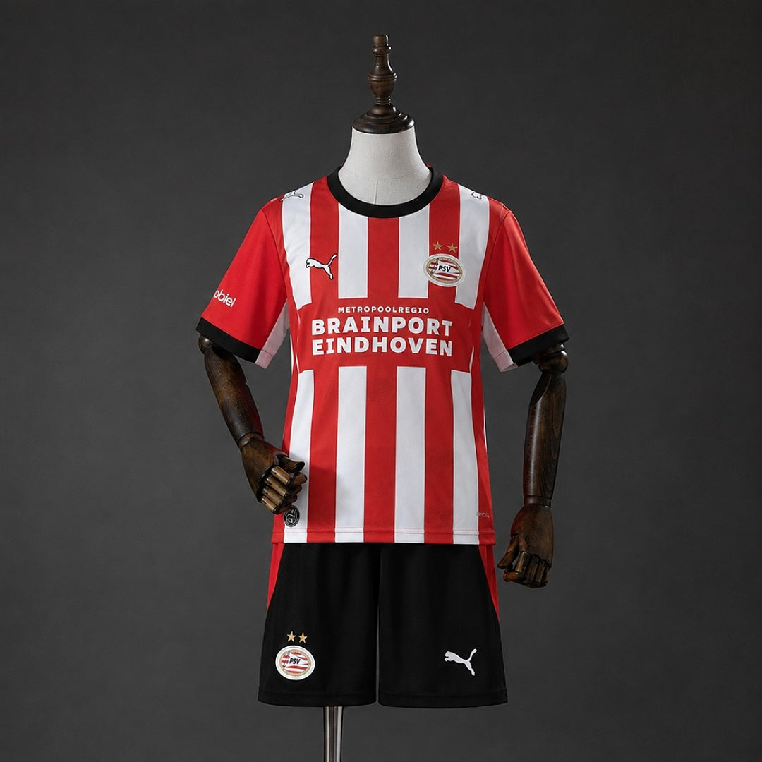 Conjunto Niños PSV Eindhoven Local 2026/27 - frente