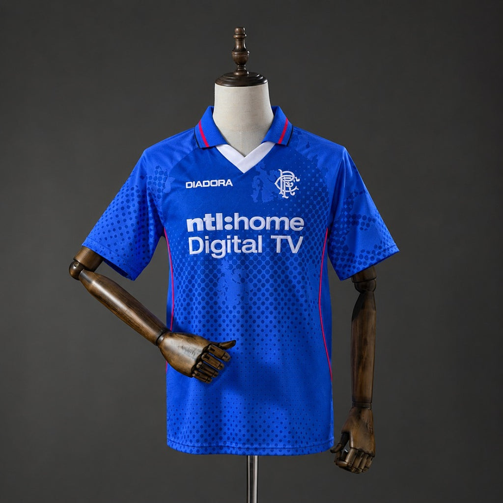 Camiseta Retro Rangers Local 02/03 - frente