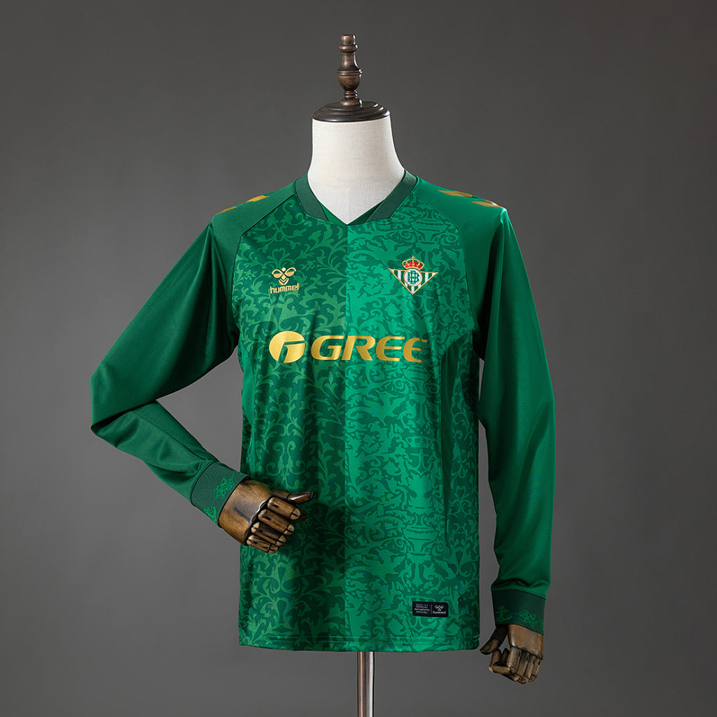 Camiseta Real Betis Visita Manga Larga 2026/27 - frente