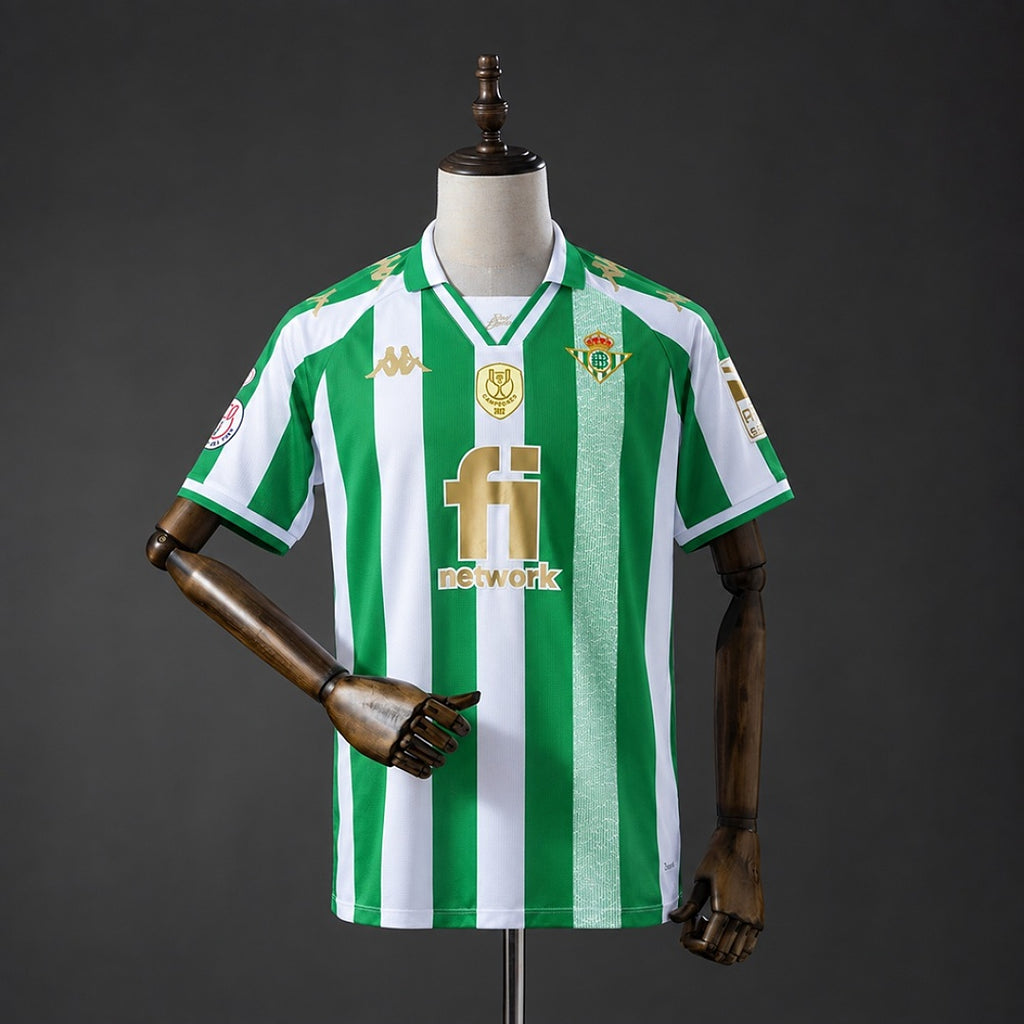 Camiseta Retro Real Betis Dorada 11/12 - frente