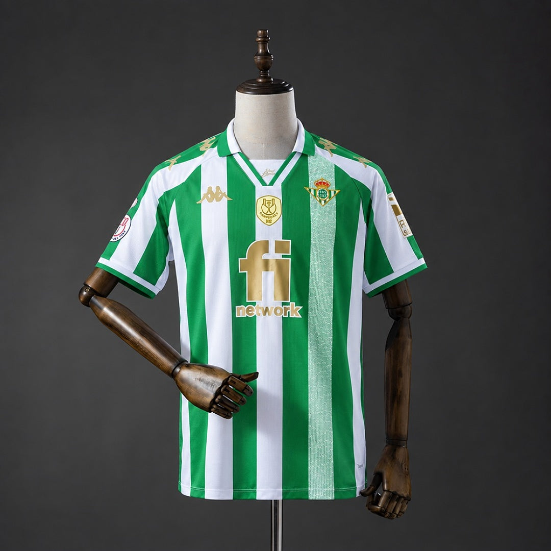Camiseta Retro Real Betis Dorada 11/12 - frente