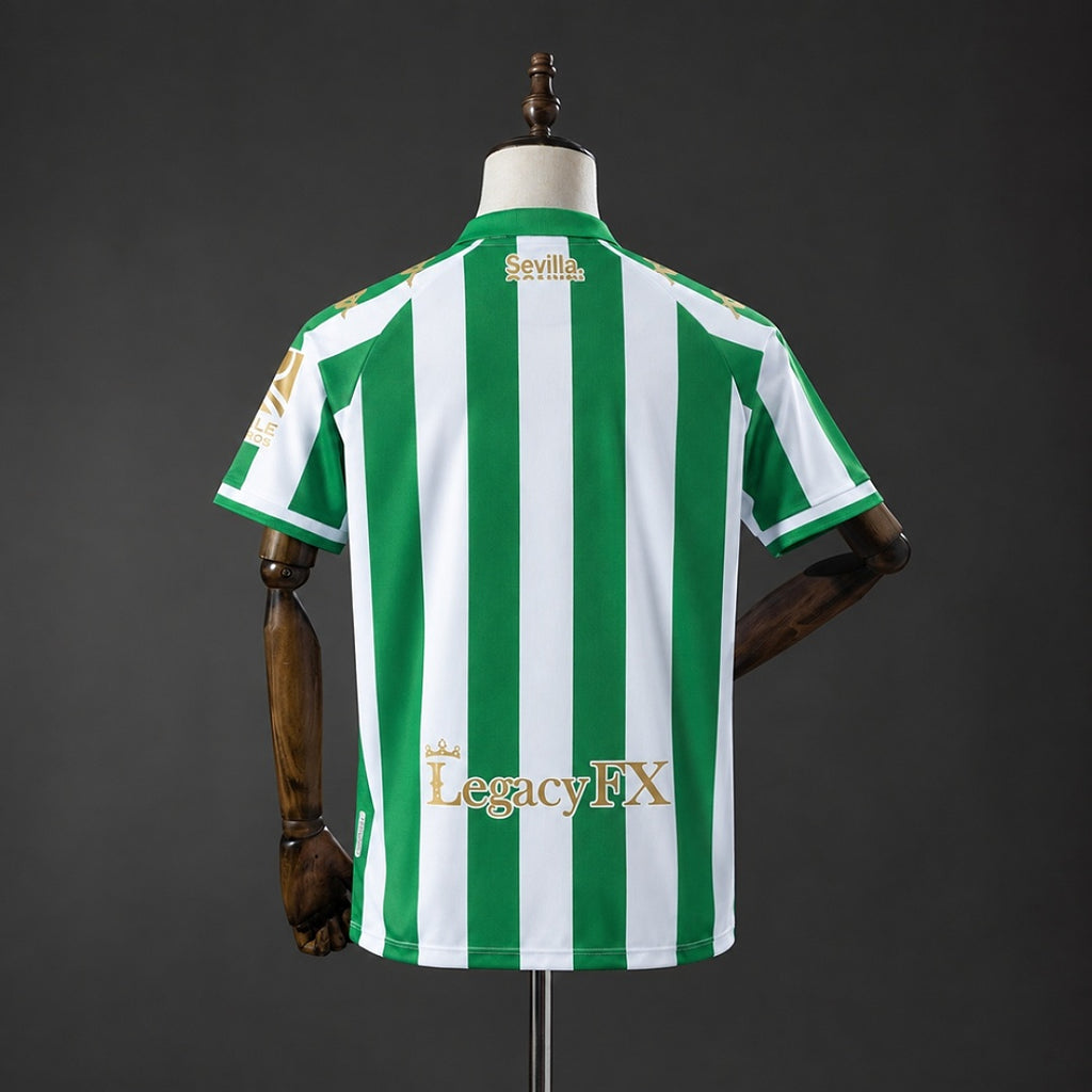 Camiseta Retro Real Betis Dorada 11/12 - espalda