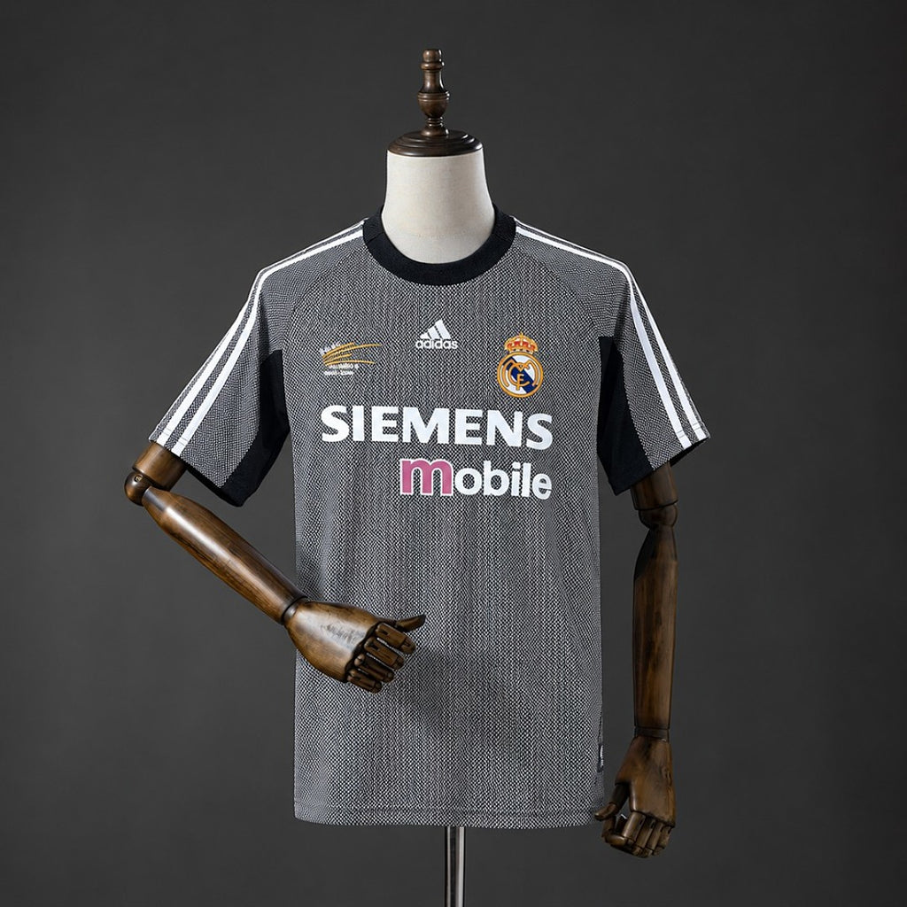 Camiseta Retro Real Madrid Portero 02/03 - frente