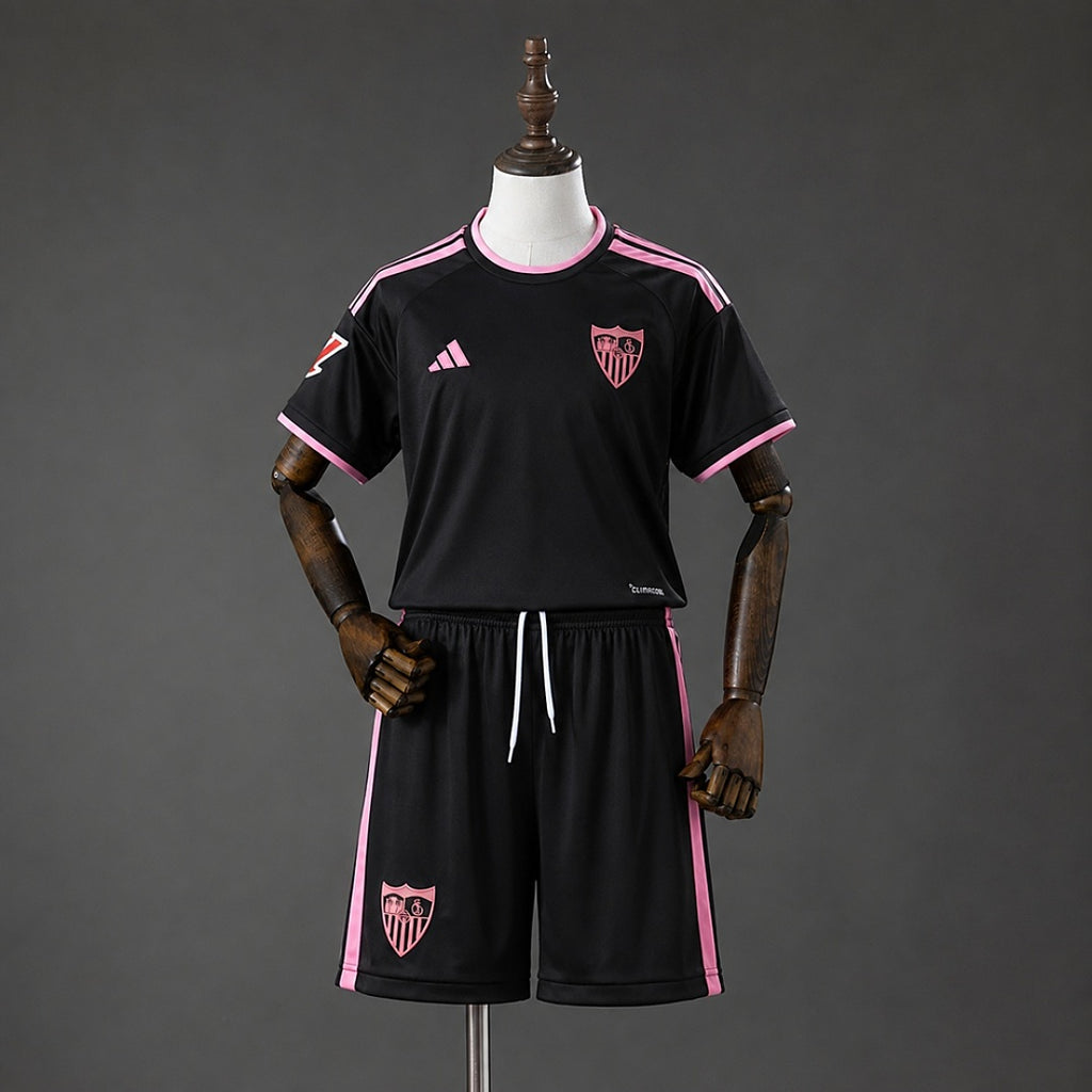 Conjunto Niños Sevilla FC Tercera 2026/27 - frente