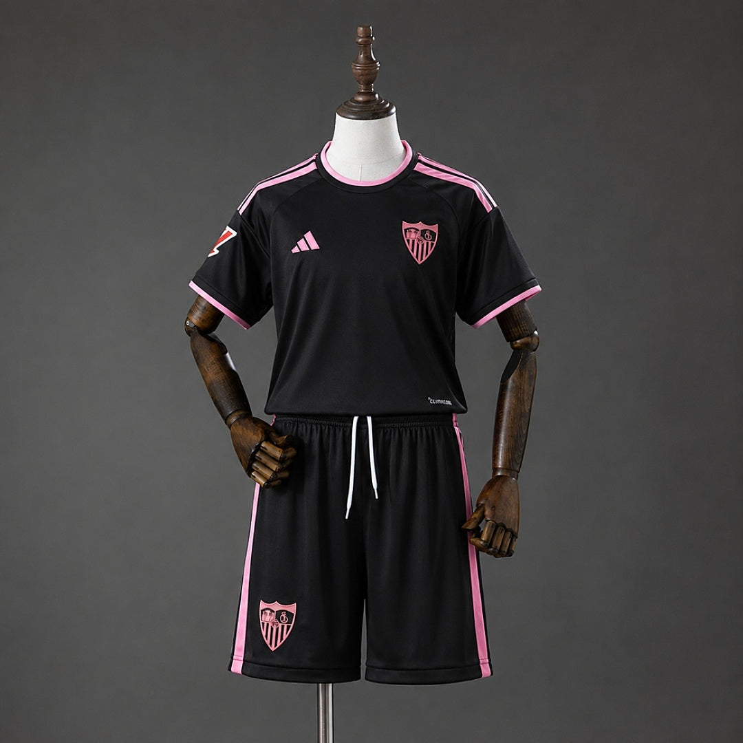 Conjunto Niños Sevilla FC Tercera 2026/27 - frente