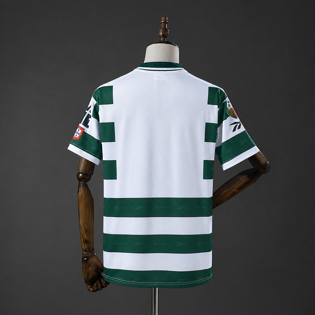 Camiseta Retro Sporting CP Local 00/01 - espalda