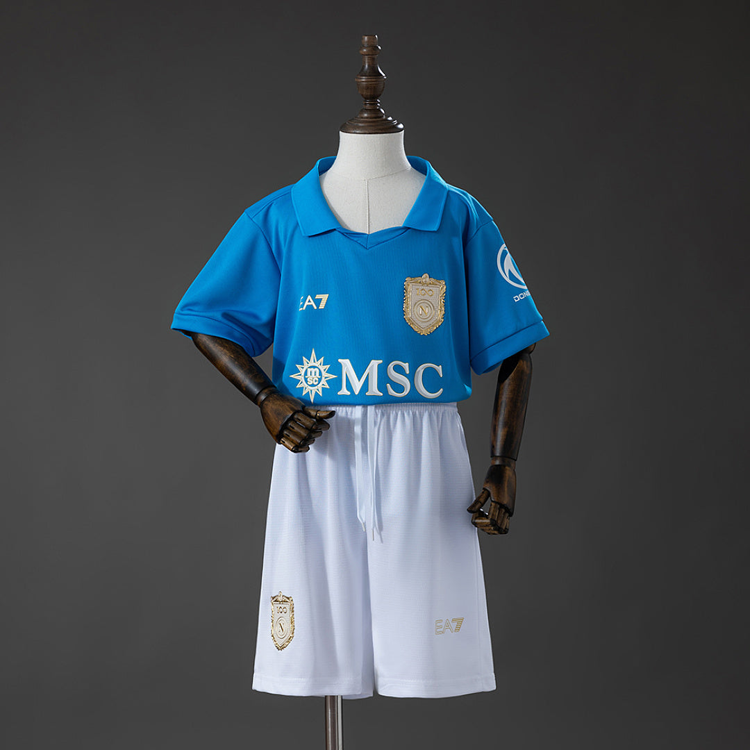 Conjunto Niños SSC Napoli Local 2026/27 - frente