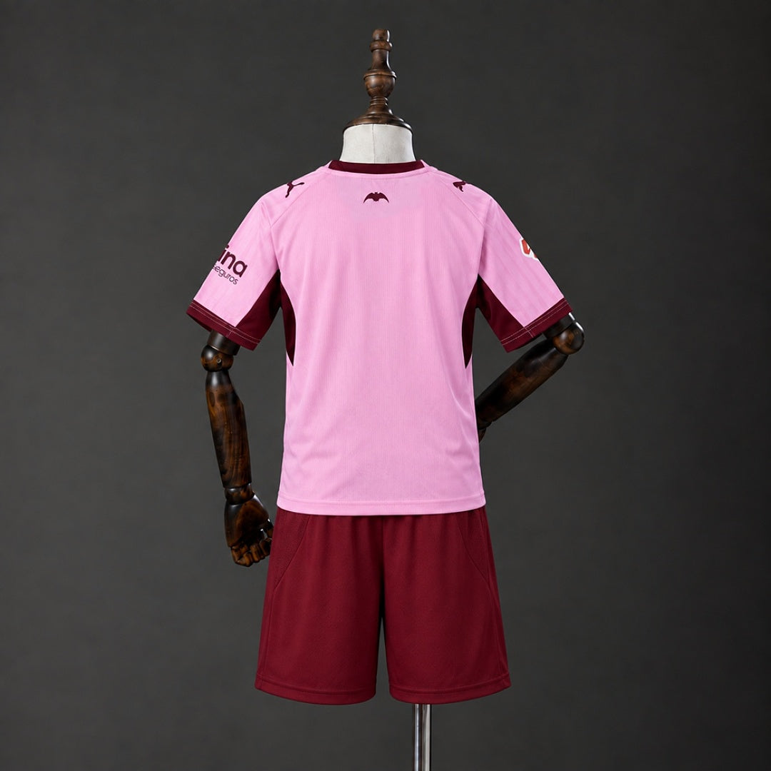 Conjunto Niños Valencia CF Tercera 2026/27 - espalda