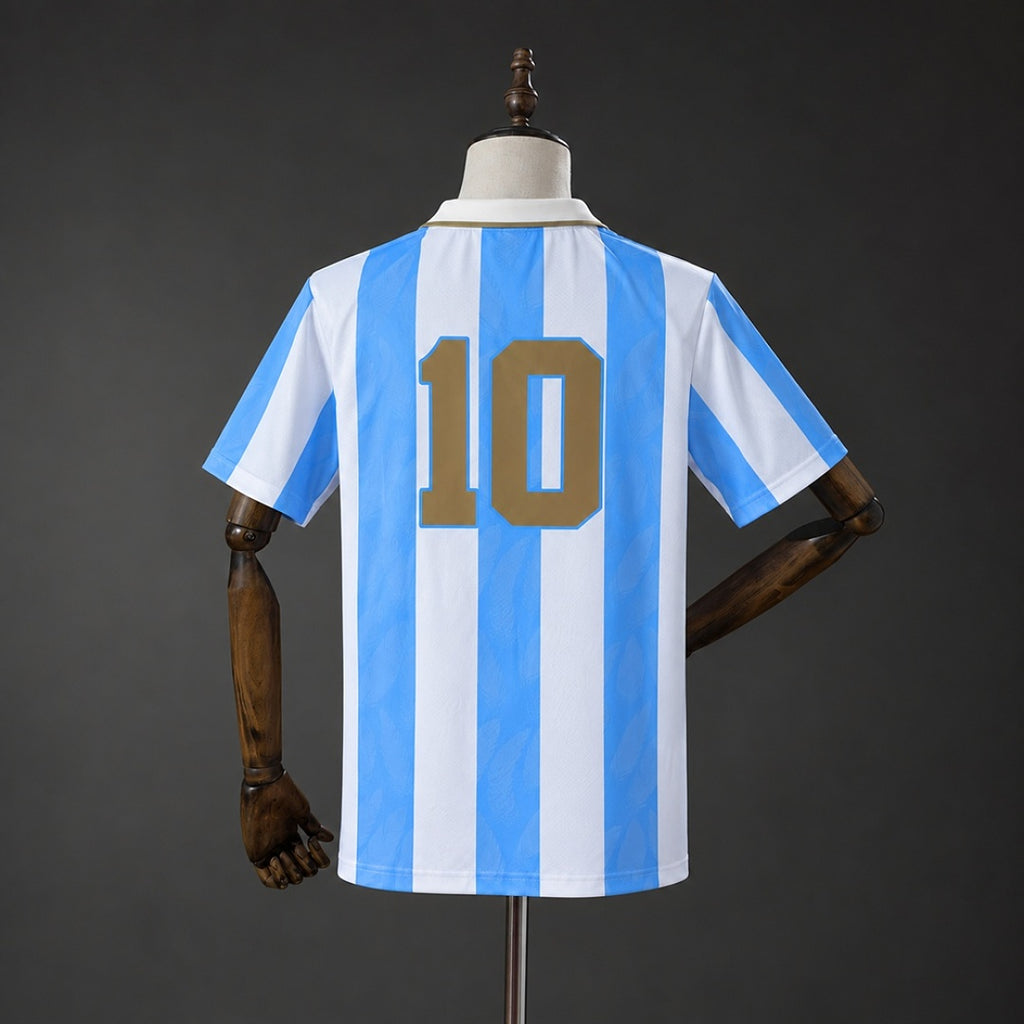 Camiseta Argentina Edición Conmemorativa N°10 2026 - espalda