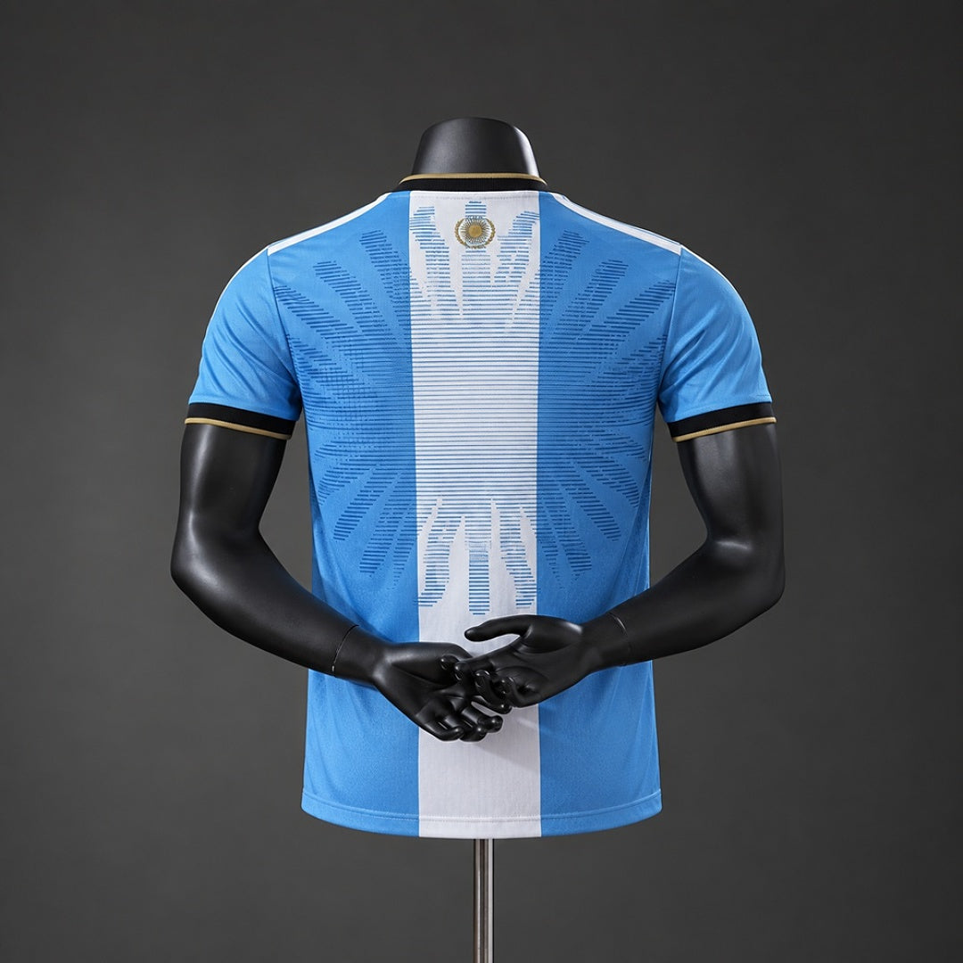 Camiseta Argentina Celeste Edición Especial 2026 Versión Jugador - espalda